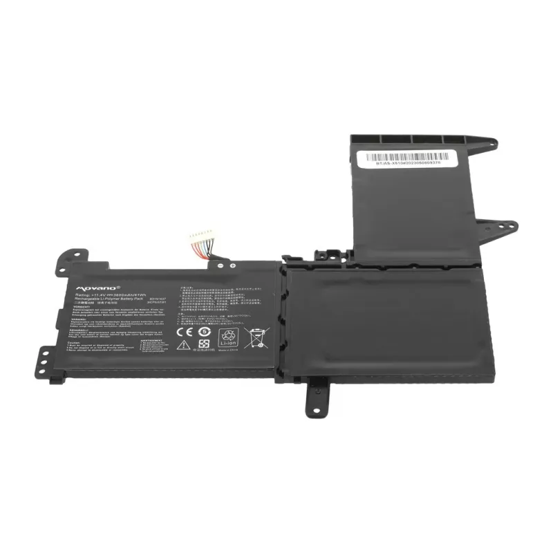 MOVANO baterija B31N1637, skirta Asus VivoBook S15 S510 F510 - 3600 mAh (41 Wh)