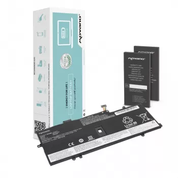 MOVANO akumuliatorius, skirtas Lenovo ThinkPad X1 Yoga 4 5 Carbon 7 8 - 3325 mAh (51 Wh)