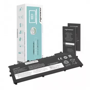 MOVANO baterija 01AV430, skirta Lenovo ThinkPad X1 Carbon 5th Gen 6th Gen 2017 2018 - 4650 mAh (54 Wh)