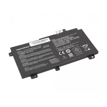MOVANO baterija B31N1726, skirta Asus FX504 FX505 FX80G - 3900 mAh (44 Wh)