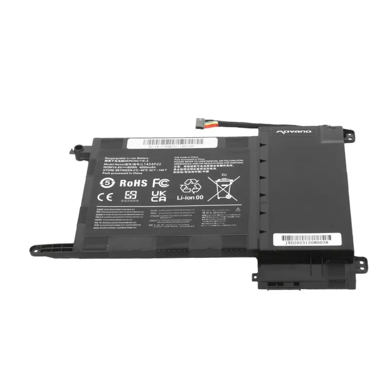 MOVANO baterija L14S4P22, skirta Lenovo IdeaPad Y700-15ISK Y700 - 4050 mAh (60 Wh)