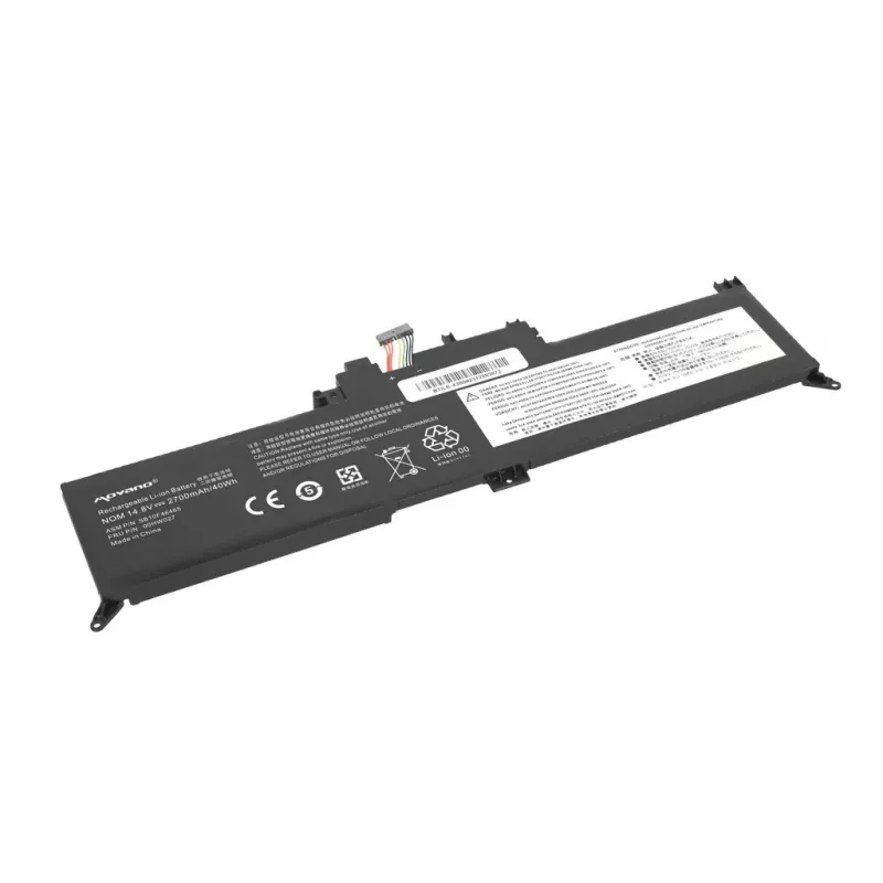 MOVANO baterija 00HW027 01AV434, skirta Lenovo ThinkPad Yoga 260 370 X380 - 2700 mAh (40 Wh)