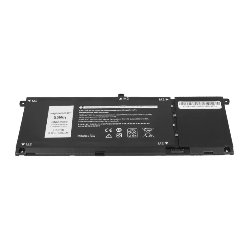MOVANO Battery H5CKD, skirta Dell Inspiron 5400 5401 5402 5406 5501 5508 - 3600 mAh (55 Wh)