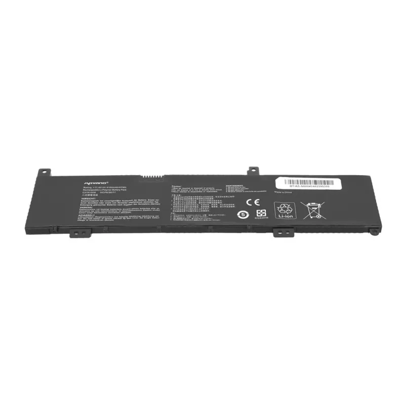 MOVANO akumuliatorius C31N1636, skirtas Asus VivoBook X580 X580VD X580VN N580VN N580VD - 4100 mAh (47 Wh)