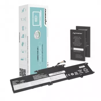 MOVANO baterija L17L3P53, skirta Lenovo ThinkPad Yoga L380 L390 - 3990 mAh (44 Wh)