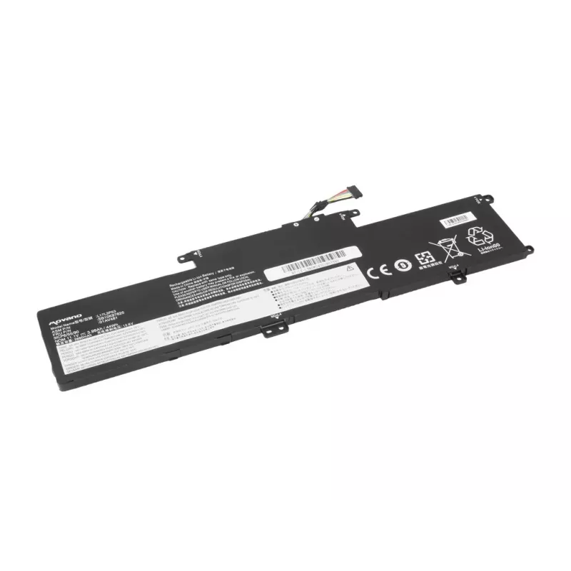 MOVANO baterija L17L3P53, skirta Lenovo ThinkPad Yoga L380 L390 - 3990 mAh (44 Wh)