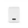 Crong Ultra Compact GaN USB-C 45W PD 3.0 PPS sieninis įkroviklis (baltas)