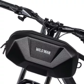 WILDMAN X9 3.5L Dviračio rėmo krepšys Juodas