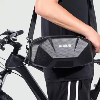 WILDMAN X9 3.5L Dviračio rėmo krepšys Juodas