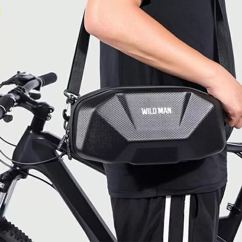 WILDMAN X9 3.5L Dviračio rėmo krepšys Juodas