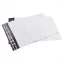 BSTECH PollyMailers 3XL 50vnt - Balti polietileniniai vokai 24x24 coliai, savaime užsandarėjantys