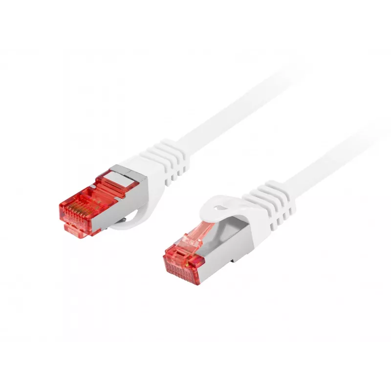 LANBERG Cat.6 S/FTP LSZH Patch Cable 20m White Fluke Passed