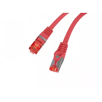 LANBERG Cat.6 S/FTP LSZH Patch Cable 20m Red Fluke Passed