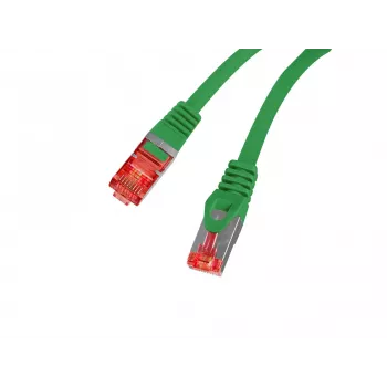 LANBERG Cat.6 S/FTP LSZH Patch Cable 20m Green Fluke Passed