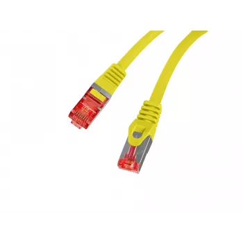 LANBERG Cat.6 S/FTP LSZH Patch Cable 20m Yellow Fluke Passed