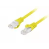 LANBERG Cat.6 UTP LSZH Patch Cable 20m Yellow Fluke Passed