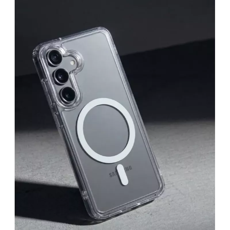 Crong Hybrid Clear Magnetic MagSafe Case Samsung Galaxy A37 / A36 (skaidrus)