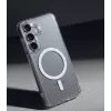 Crong Hybrid Clear Magnetic Case, skirta Samsung Galaxy A57, permatoma, suderinama su MagSafe