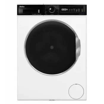 Amica WA3S712ALiSHB Siaura laisvai pastatoma skalbimo mašina, 7 kg, 1200 aps./min., Steam PowerPro, LogicDrive, 15 programų, balta