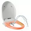 MEDIA-TECH Smart Toilet Seat MT5705 Electronic Bidet su šildoma sėdyne, šilto vandens plovimu, džiovintuvu, dezodoratoriumi, naktine šviesa, nuotolinio valdymo pultu