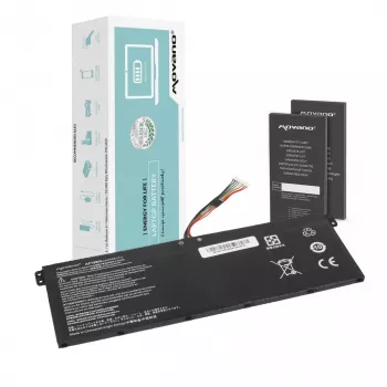 MOVANO baterija AP19B5L, skirta Acer Aspire 5 A515-43, Swift 3 SF314-42, Vero AV15-51 - 3400 mAh (52 Wh)