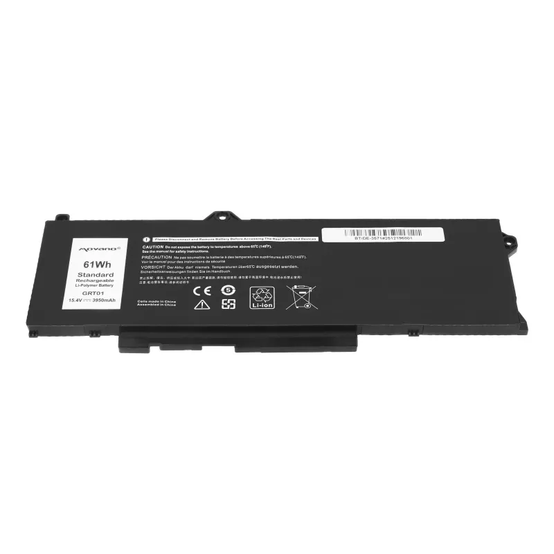 MOVANO Battery GRT01, skirta Dell Latitude 5421 5521 5531 Precision 3470 3561 3571 3581 - 3950 mAh (61 Wh)