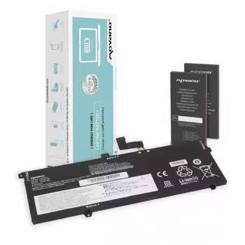 MOVANO baterija L18C6PD1 L18M6PD1, skirta Lenovo ThinkPad X13 X390 X395 - 4220 mAh (48 Wh)