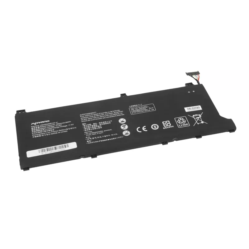 MOVANO baterija HB4692Z9ECW-41, skirta Huawei Honor Magicbook 14 MateBook D14 NBB-WAH9Q - 3665 mAh (56 Wh)