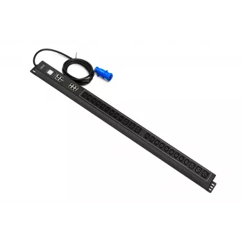 APC 0U SMART PDU, IEC 60309 16A/250V kištukas, 18xC13 10A/250V lizdai, 6xC19 16A/250V, 16A
