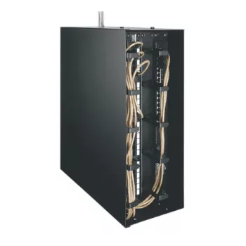 Vaddio Middle Atlantic 4U sieninis stovo korpusas - juodas - 19 inch