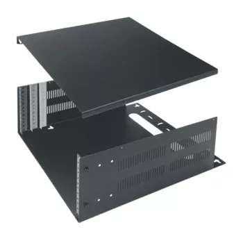 Vaddio Middle Atlantic 4U sieninis stovo korpusas - juodas - 19 inch