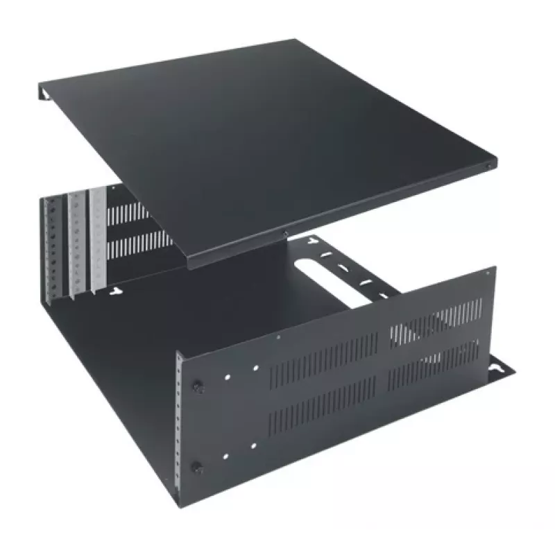 Vaddio Middle Atlantic 4U sieninis stovo korpusas - juodas - 19 inch