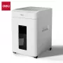 Deli ET081 kryžminio pjovimo popieriaus smulkintuvas, 8 lapai, 15L, juodas