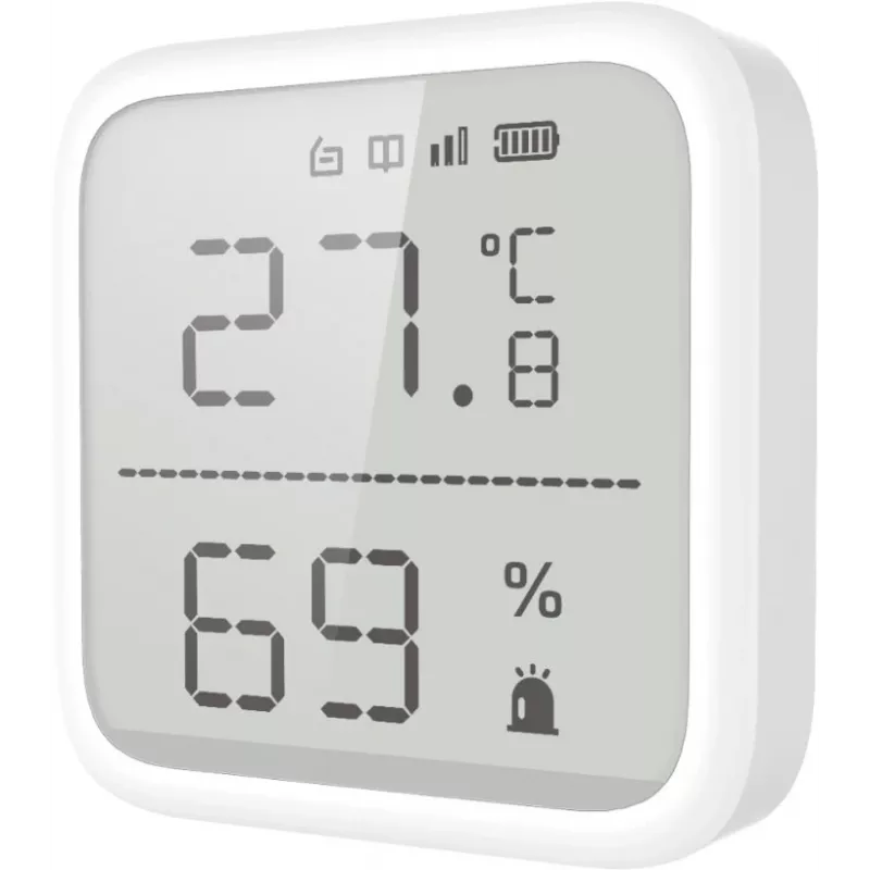 Hikvision DS-PDTPH-E-WE AX PRO temperatūros ir drėgmės jutiklis