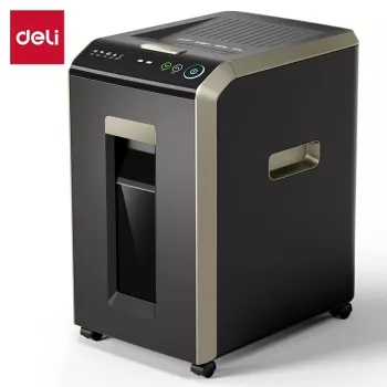 Deli ET088 kryžminio pjovimo popieriaus smulkintuvas, 8 lapai, 15 l, P-4