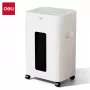 Deli ET048 kryžminio pjovimo popieriaus smulkintuvas, 8 lapai, 15 L, juodas