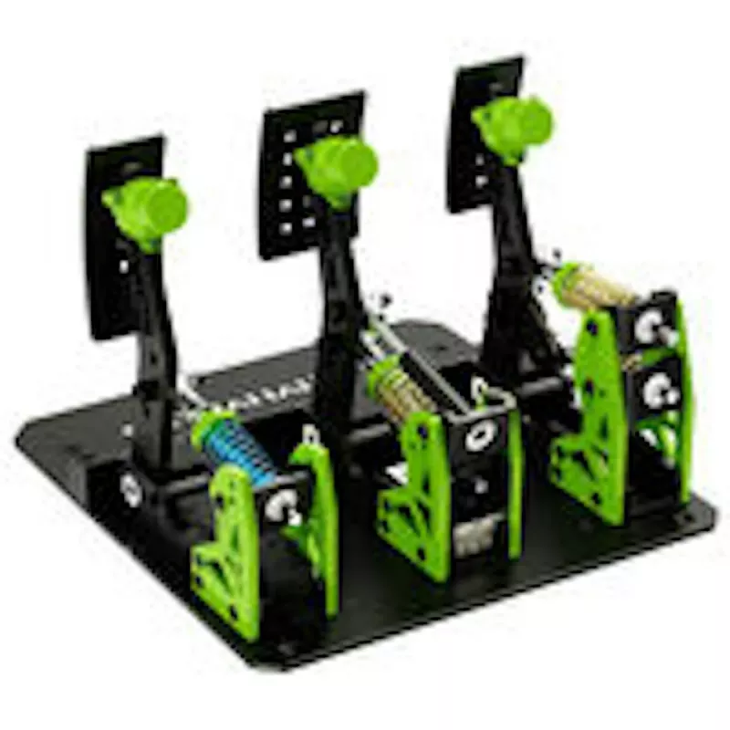 CAMMUS LC200 2-Pedal Set su 200kg Load Cell stabdžiu ir Hall Effect droseliu