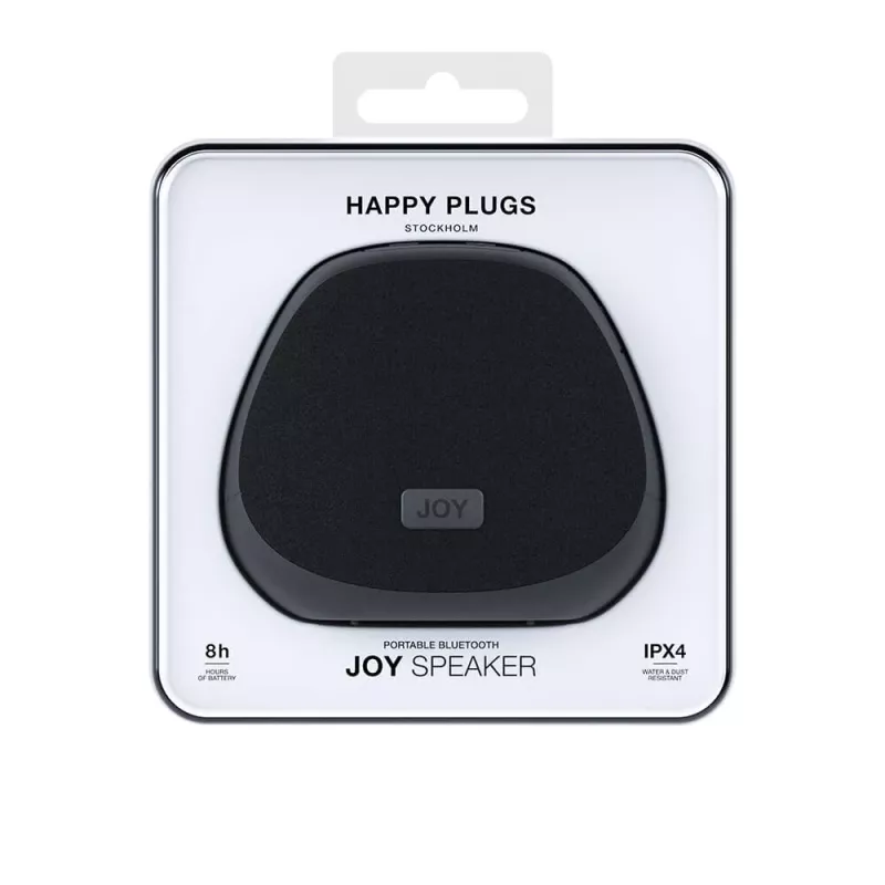 Happy Plugs Joy Speaker - belaidis Bluetooth 5.3, 5W (juoda)