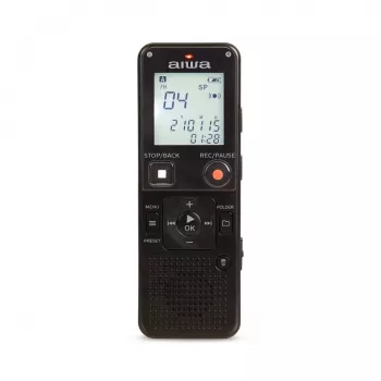 AIWA DVR-A600 Skaitmeninis balso įrašymo įrenginys 8GB Juodas