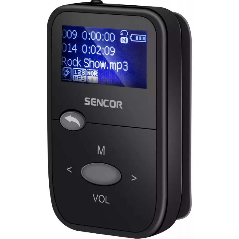 SENCOR SFP 4408BK MP3 grotuvas 8GB FM