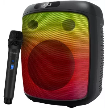 SENCOR Partycon BASE nešiojamas Bluetooth garsiakalbis 100W, IPX4, TWS, LED