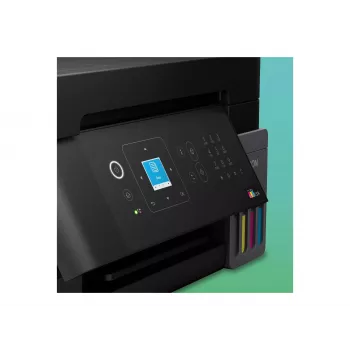 Epson L5390 Daugiafunkcis rašalinis spausdintuvas su nuolatiniu rašalu - Spalvotas - A4 - 33 ppm - Faksas - „Wi-Fi“ - LAN - ADF 30 lapų - Juodas
