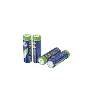 GEMBIRD EnerGenie Įkraunamos AA baterijos 2000 mAh 4 vnt. Blisteris
