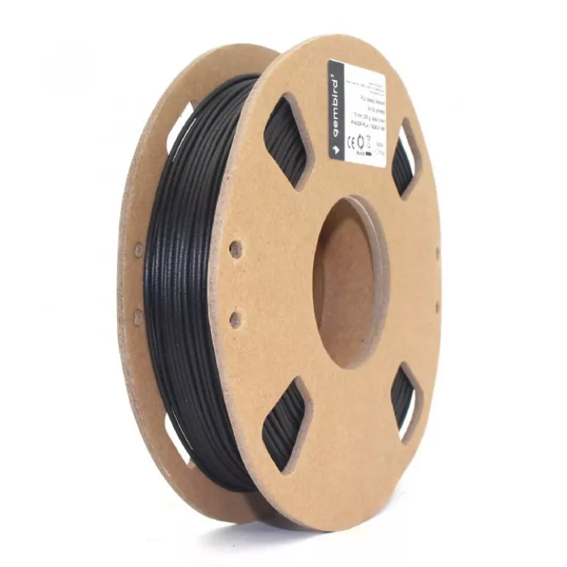 Gembird PLA Filament 1.75 mm Juoda 200 g