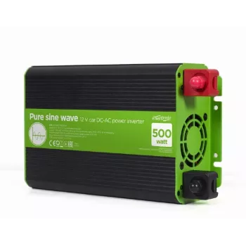 Gembird 12V į 230V gryno sinusinio bangos keitiklis 500W