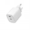 Gembird TA-UC-2C-PD45-01-W 45W USB-C Dual Port Wall Charger White