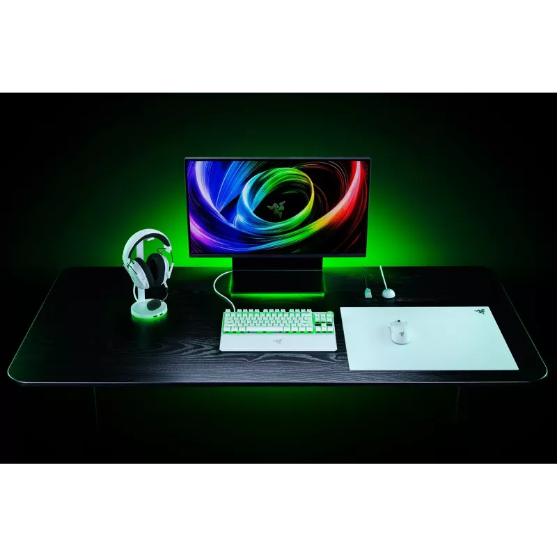 RAZER Atlas Pro - Baltas žaidimų pelės kilimėlis