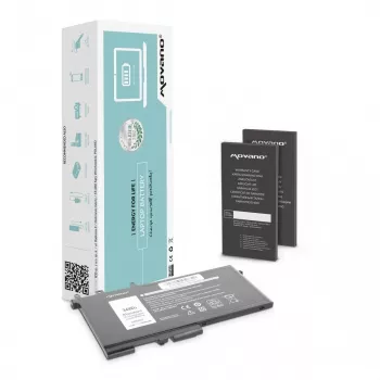 MITSU Battery 3DDDG, skirta Dell Latitude 5280 5480 5495 5580 - 3000 mAh (34 Wh)