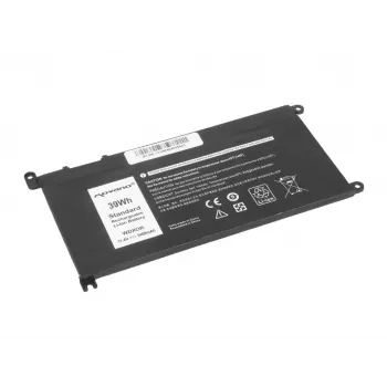 MITSU Battery WDX0R P75F P62F P66F T2JX4 WDXOR, skirta Dell - 3400 mAh (39 Wh)