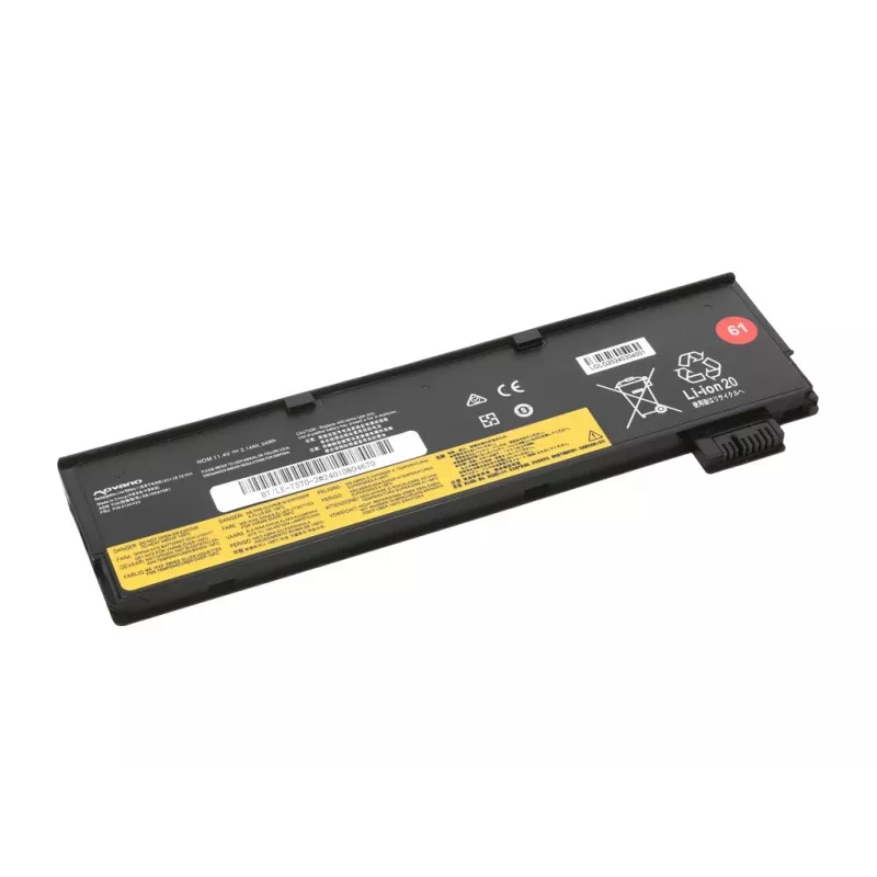 MITSU baterija SB10K97582, skirta Lenovo ThinkPad T470 T570 - 2140 mAh (24 Wh)